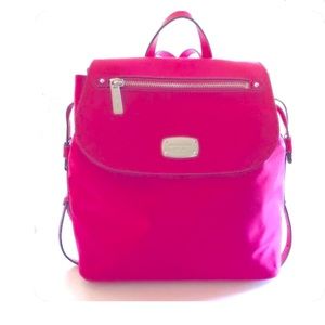 michael kors ultra pink backpack NWT
